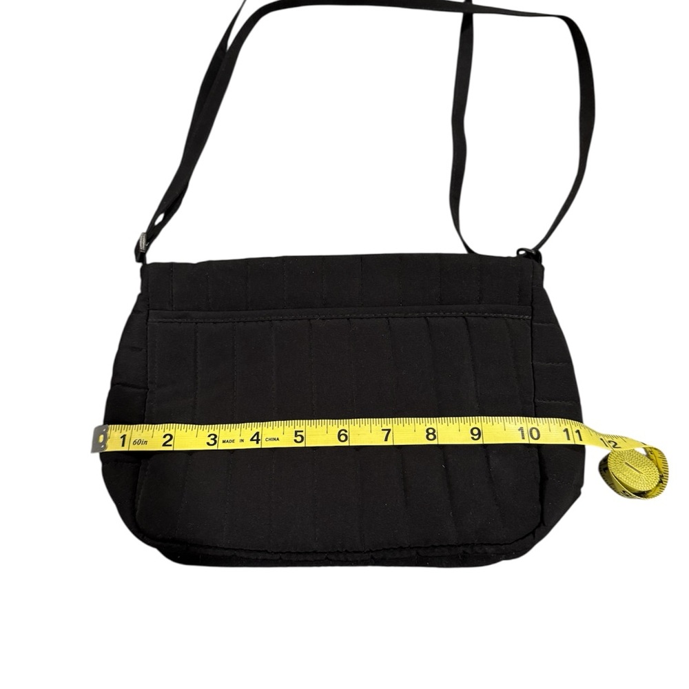 Vera Bradley Black Quilted Shoulder Crossbody - Picture 3 of 5